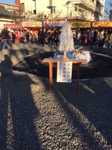 中田神社どんと祭の様子です。