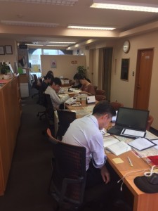 宅建勉強会の様子です。