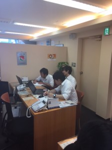 只今図面作成の研修中です。