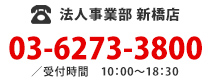 法人事業部 新橋店03-6273-3800